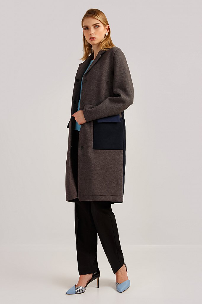 Пальто женское, Модель B19-32007, Фото №2