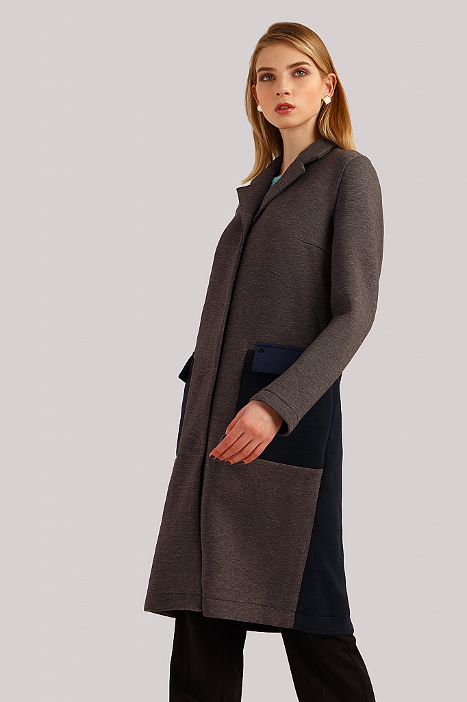 Пальто женское, Модель B19-32007, Фото №3