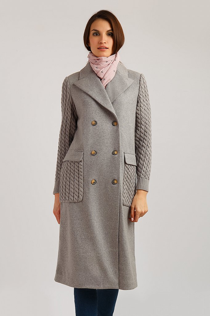Пальто женское, Модель B19-12014, Фото №1
