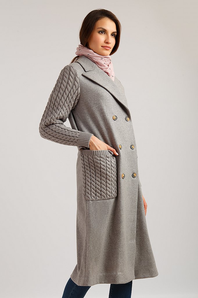 Пальто женское, Модель B19-12014, Фото №3