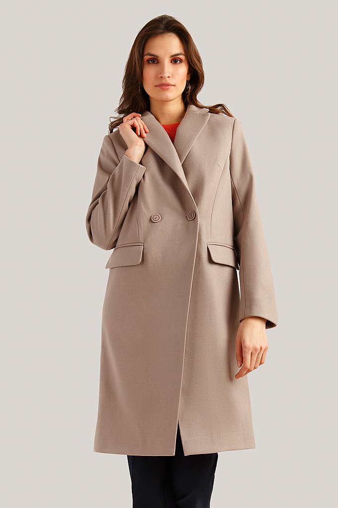 Пальто женское, Модель B19-11007, Фото №1