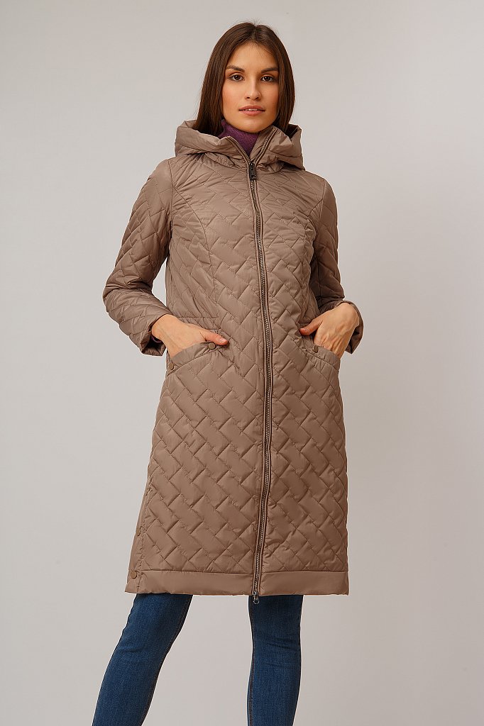 Пальто женское, Модель B19-11074, Фото №1