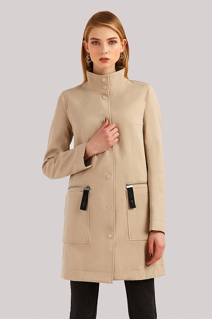 Пальто женское, Модель B19-32002, Фото №1
