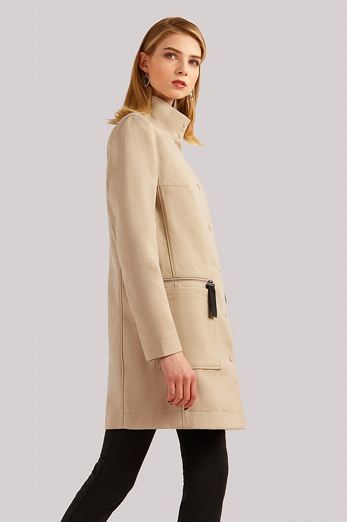 Пальто женское, Модель B19-32002, Фото №3