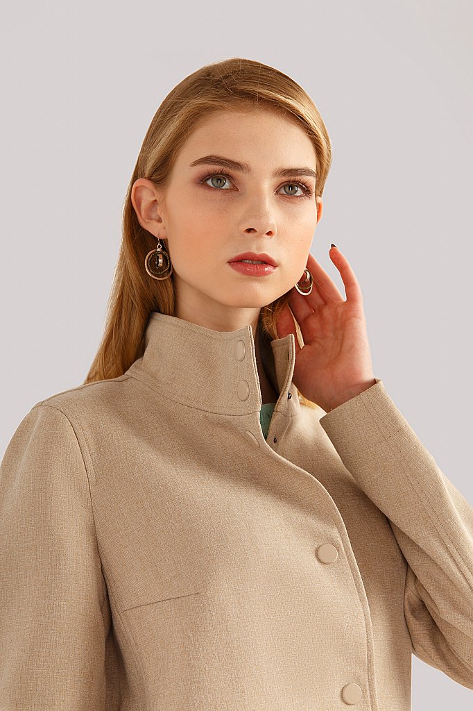 Пальто женское, Модель B19-32002, Фото №5