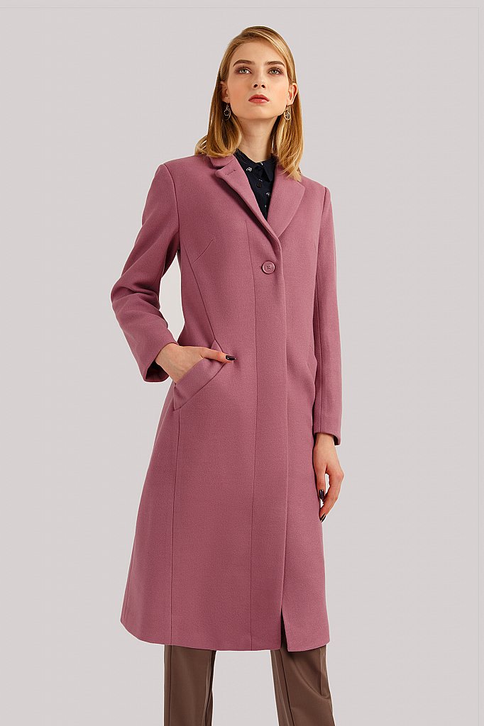 Пальто женское, Модель B19-11086, Фото №1