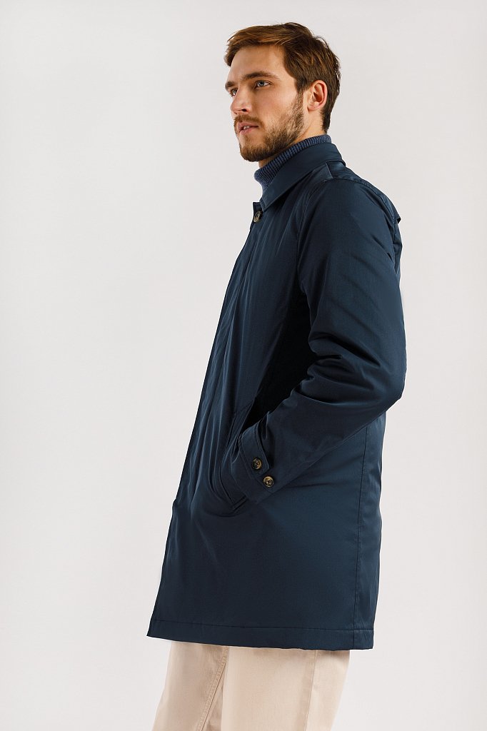 Пальто мужское, Модель B20-21041, Фото №4