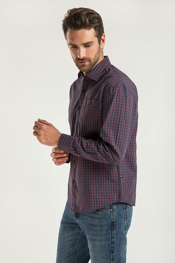 Рубашка мужская, Модель B20-22026, Фото №2