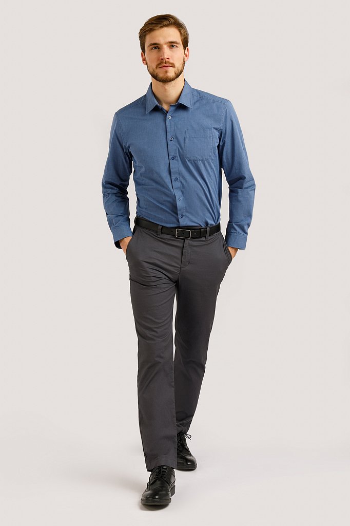 Рубашка мужская, Модель B20-21026, Фото №2