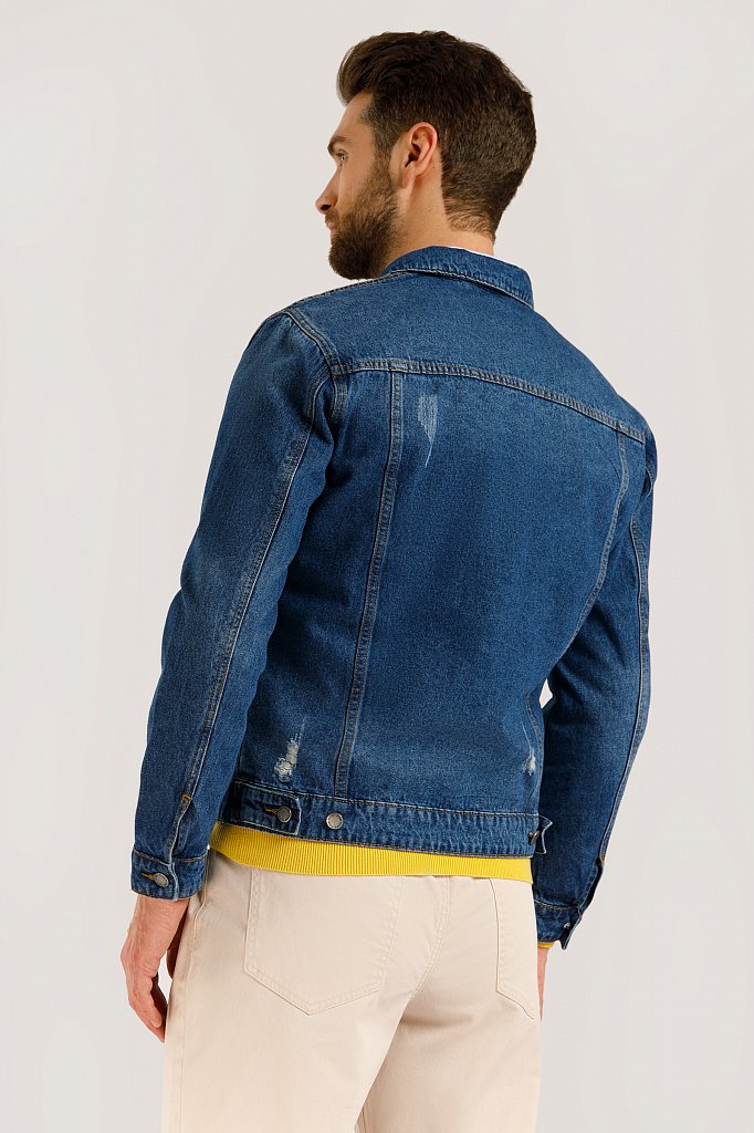 Куртка джинсовая мужская, Модель B20-25000, Фото №4