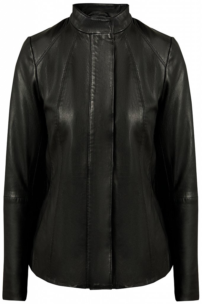 Куртка кожаная женская, Модель B20-11811, Фото №7