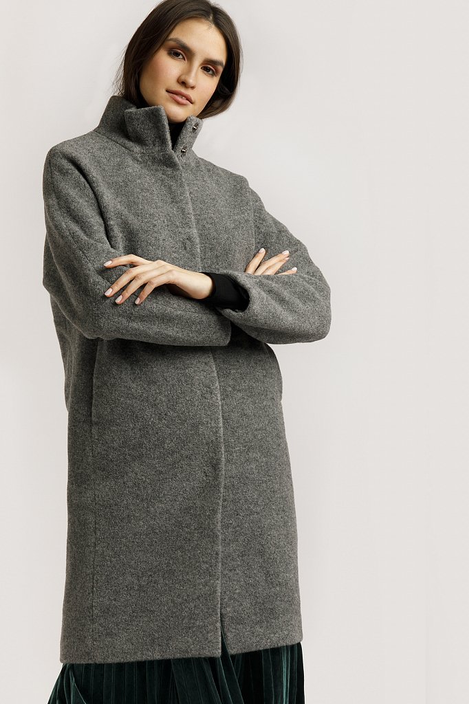 Пальто женское, Модель B20-12035, Фото №1