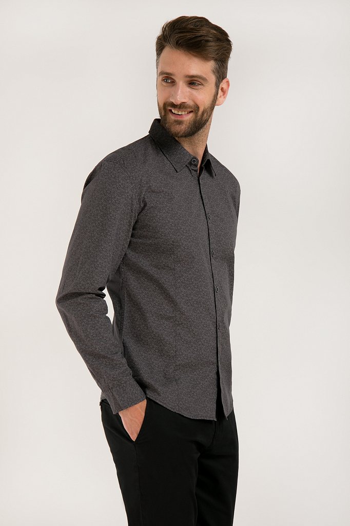 Рубашка мужская, Модель B20-22024, Фото №3