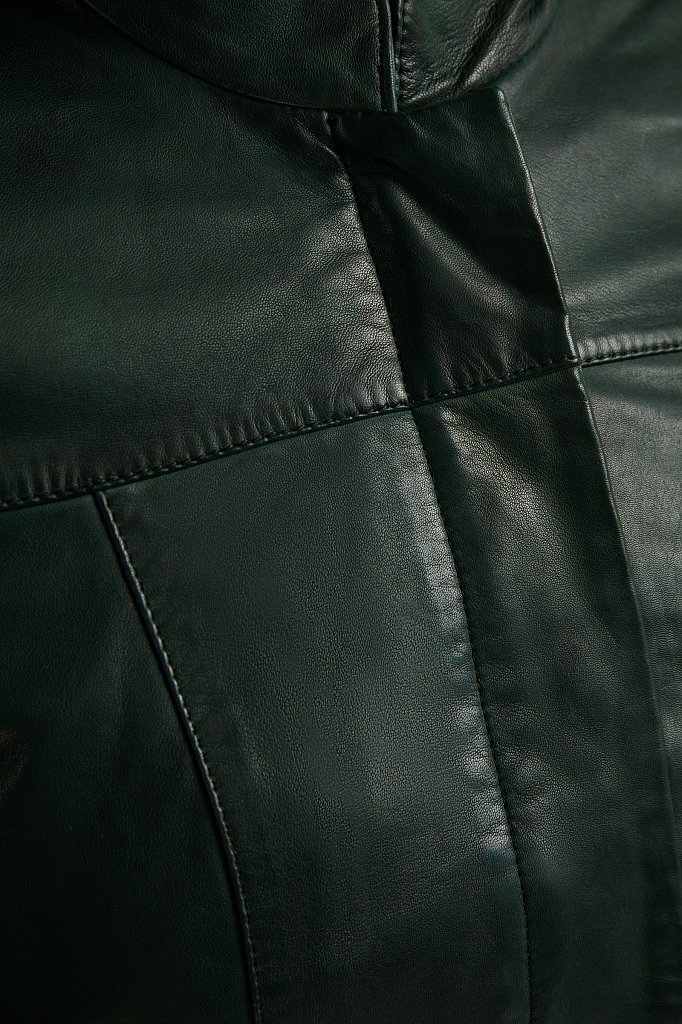 Куртка кожаная женская, Модель B20-11808, Фото №5