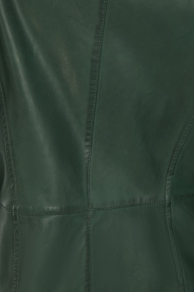 Куртка кожаная женская, Модель B20-11809, Фото №5
