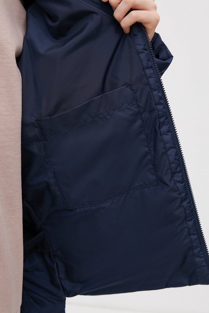 Утепленная женская куртка стеганая, Модель B21-12063, Фото №4
