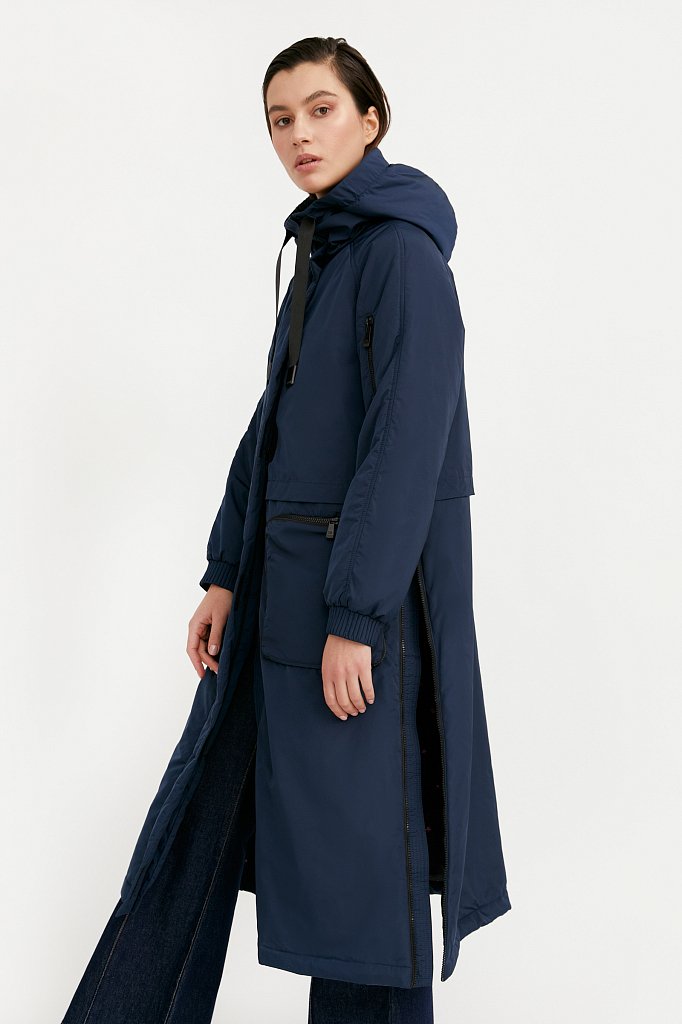Пальто женское, Модель B21-32010, Фото №1