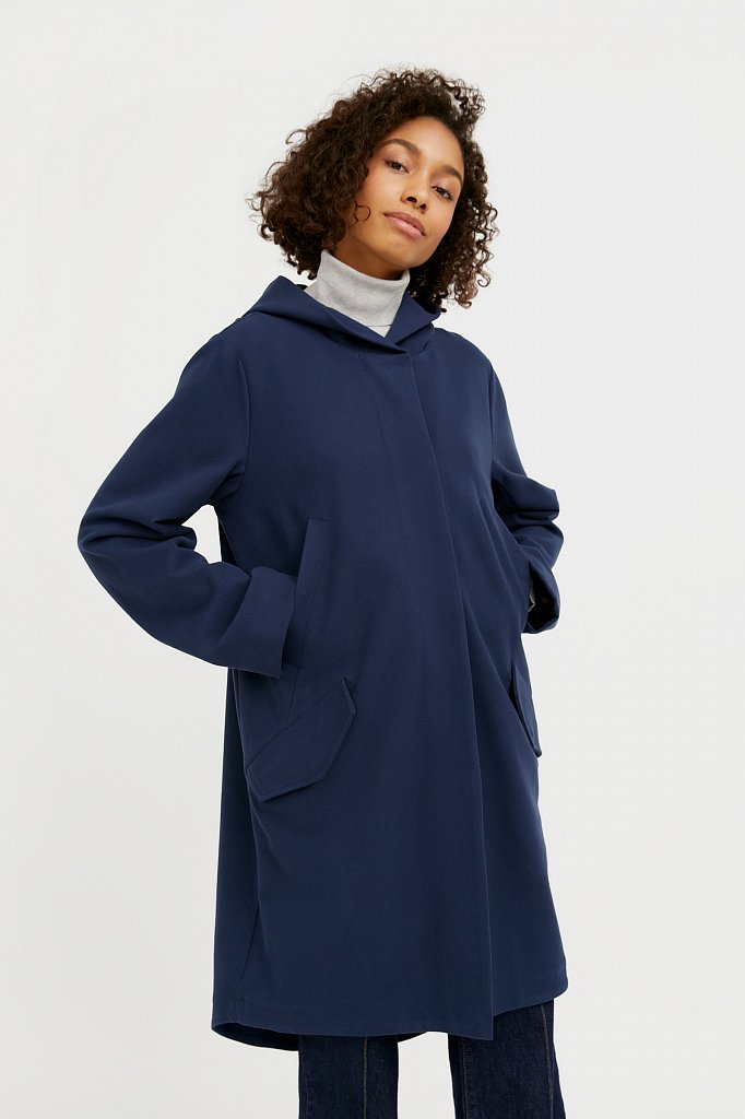 Пальто женское, Модель B21-32014, Фото №1
