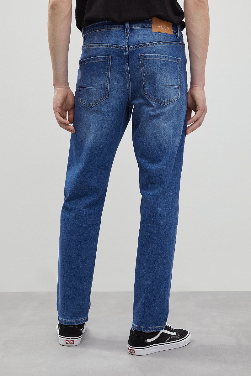Джинсы мужские straight fit, Модель B21-25009, Фото №4