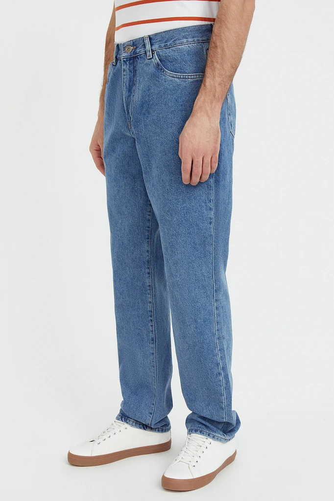 Джинсы мужские straight fit, Модель B21-25025, Фото №3