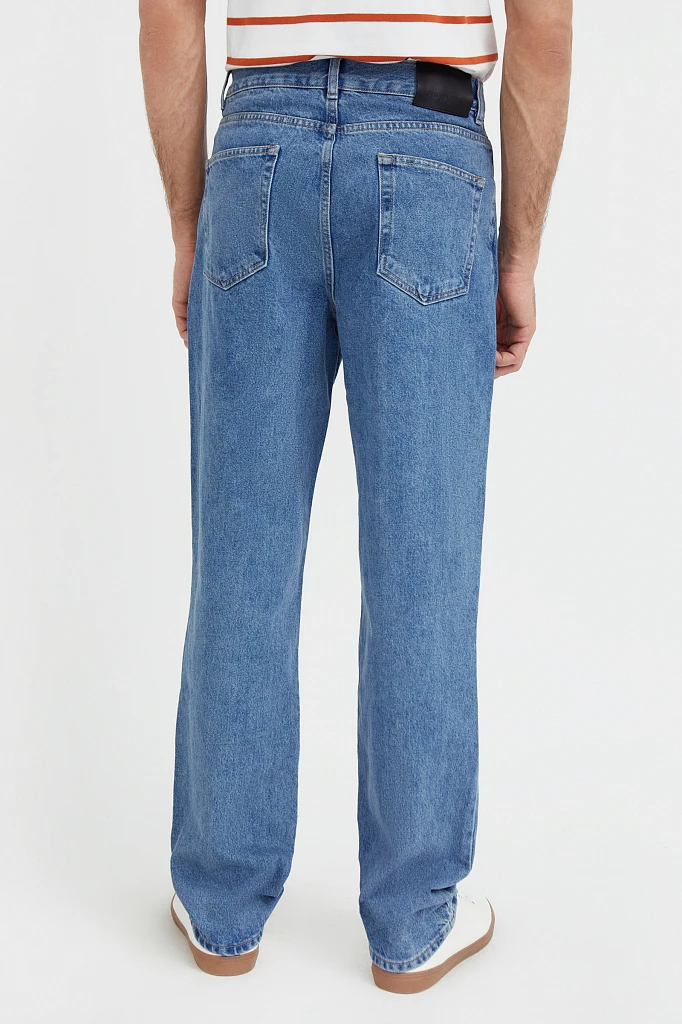 Джинсы мужские straight fit, Модель B21-25025, Фото №4