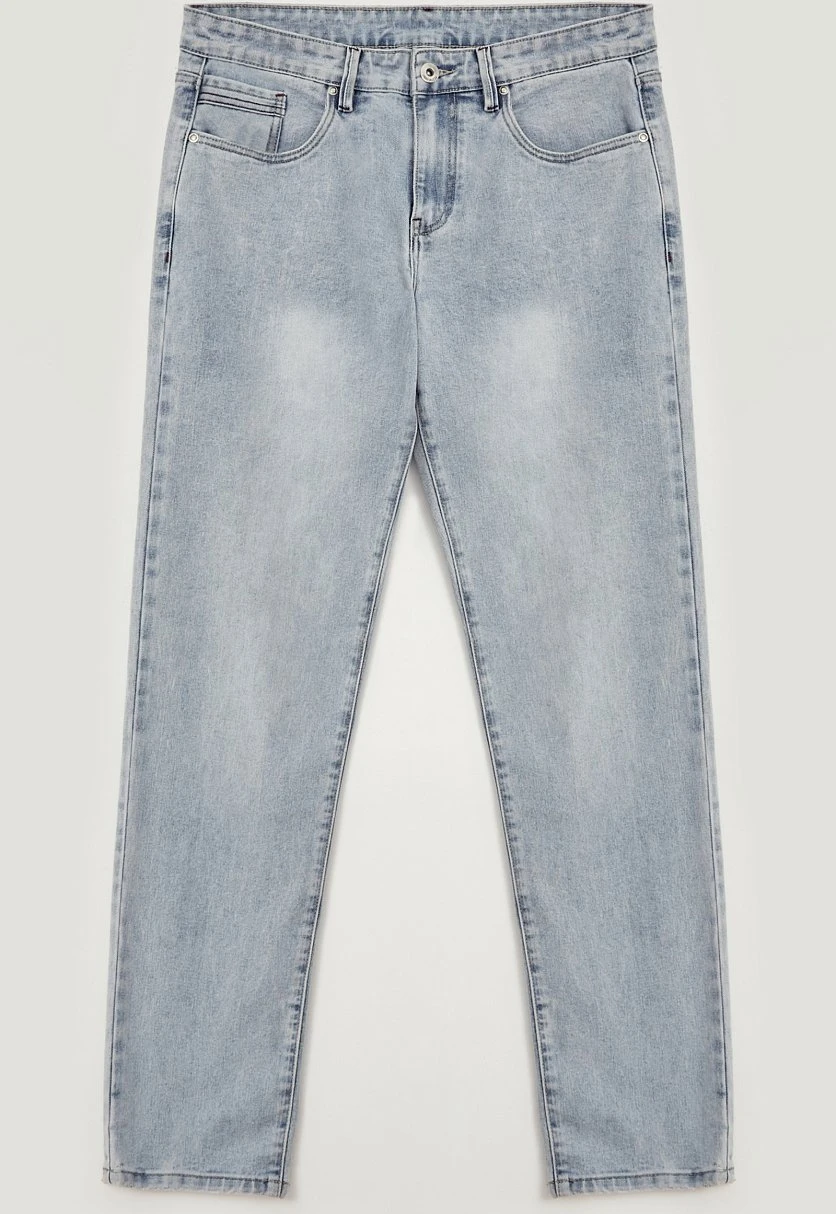 Джинсы tapered fit мужские, Модель B21-25009, Фото №9