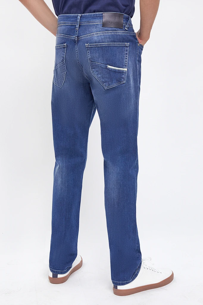 Джинсы straight fit мужские, Модель B21-25007, Фото №4