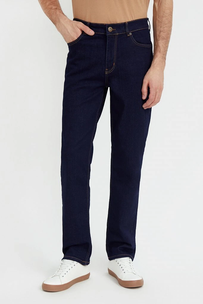 Джинсы мужские straight fit, Модель B21-25027, Фото №2