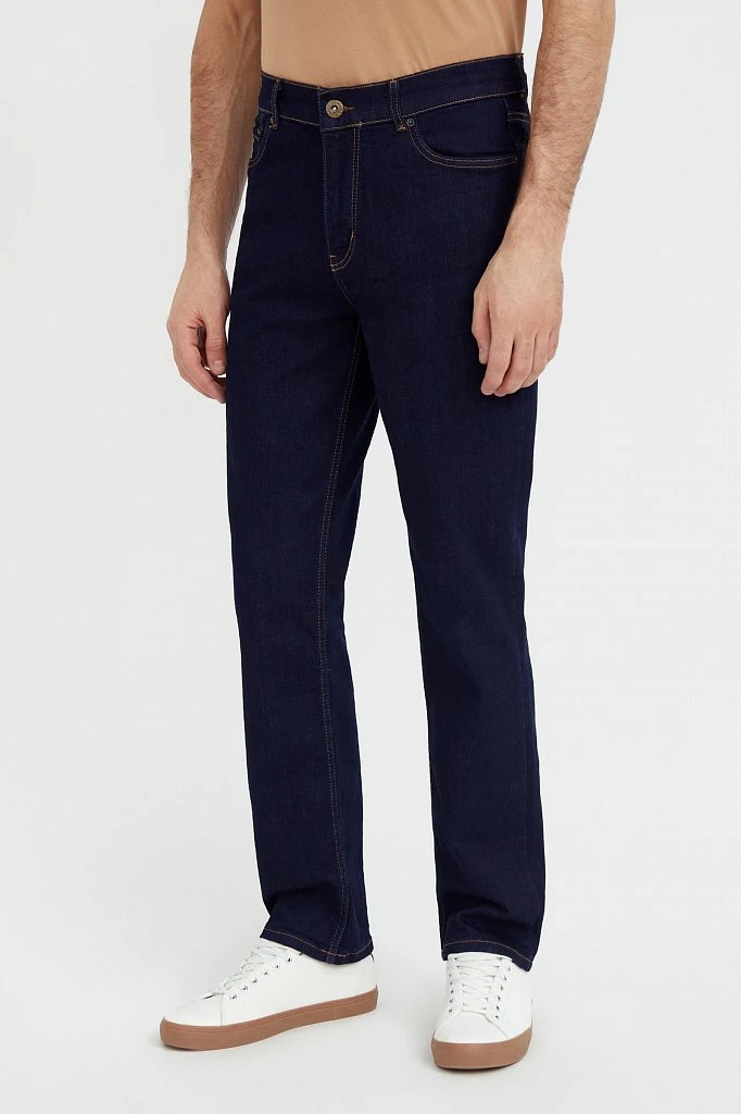 Джинсы мужские straight fit, Модель B21-25027, Фото №3