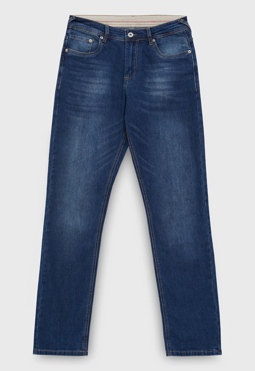 Джинсы straight fit мужские, Модель B21-25007, Фото №6