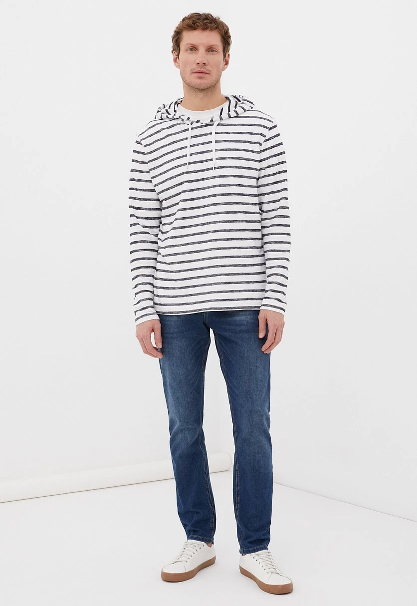 Джинсы straight fit мужские, Модель B21-25007, Фото №1