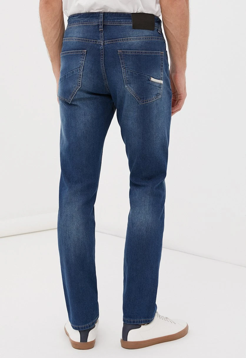 Джинсы straight fit мужские, Модель B21-25007, Фото №4