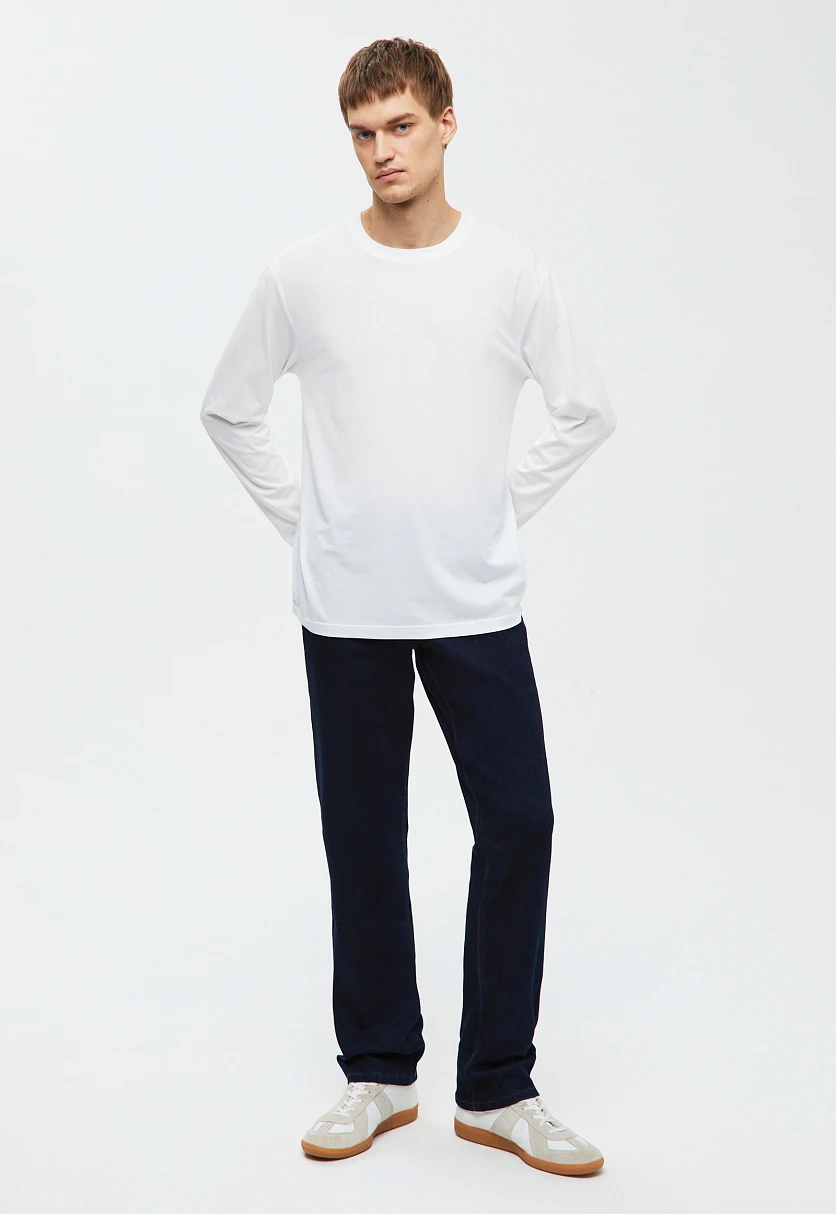 Джинсы tapered fit мужские, Модель B21-25009, Фото №2