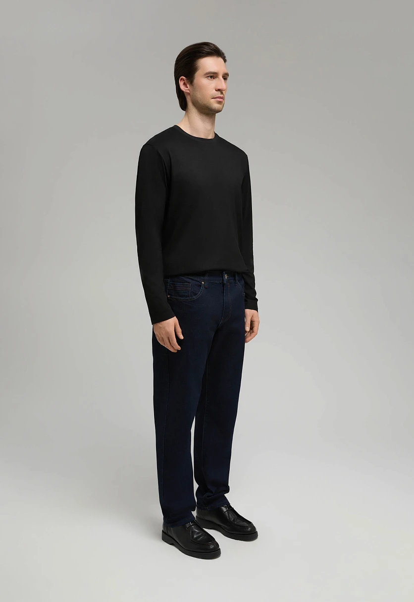 Джинсы tapered fit мужские, Модель B21-25009, Фото №2