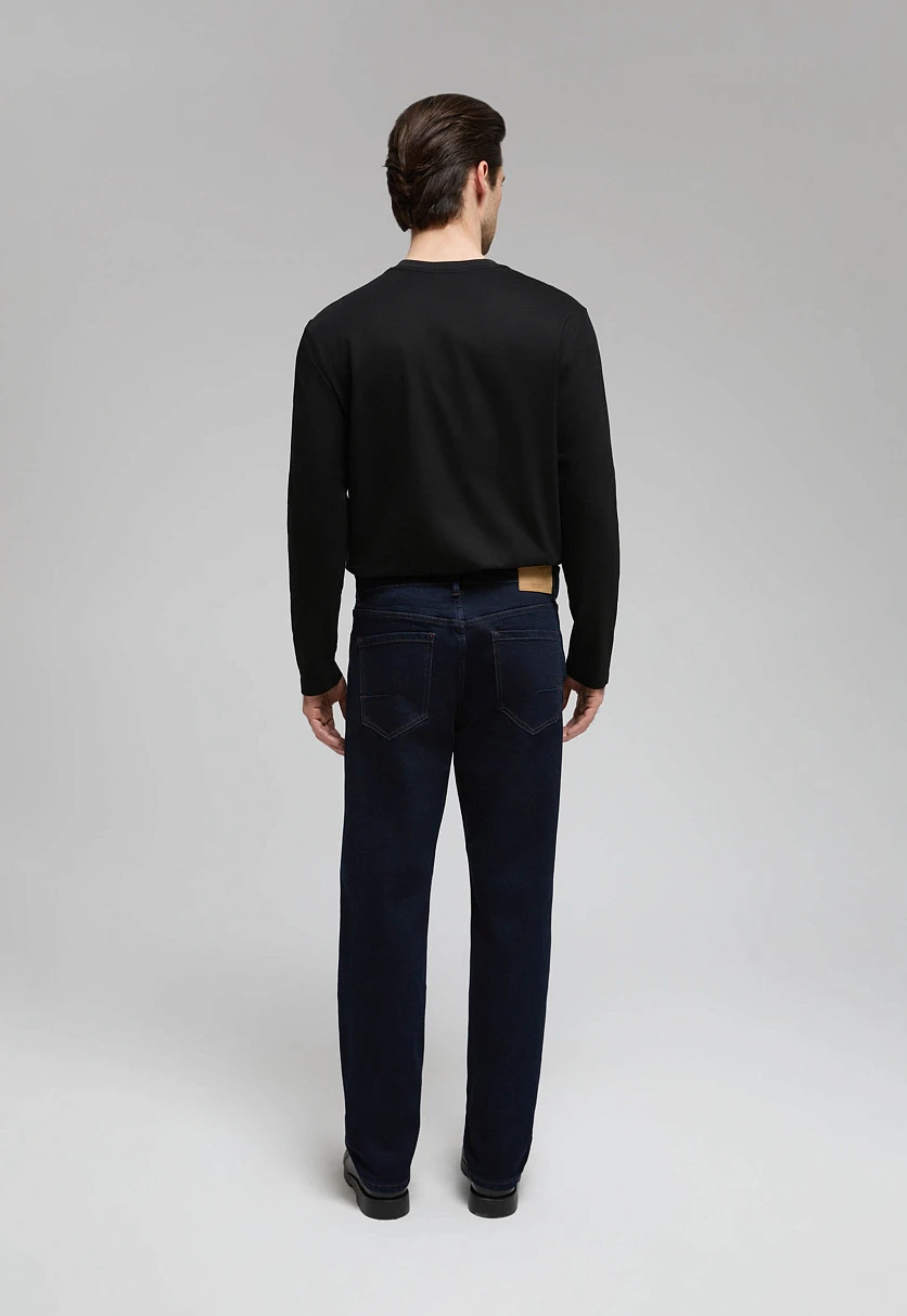 Джинсы tapered fit мужские, Модель B21-25009, Фото №3