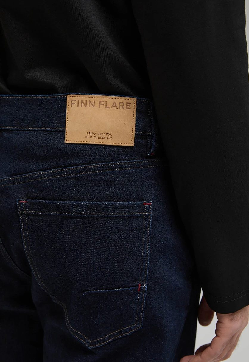 Джинсы tapered fit мужские, Модель B21-25009, Фото №5