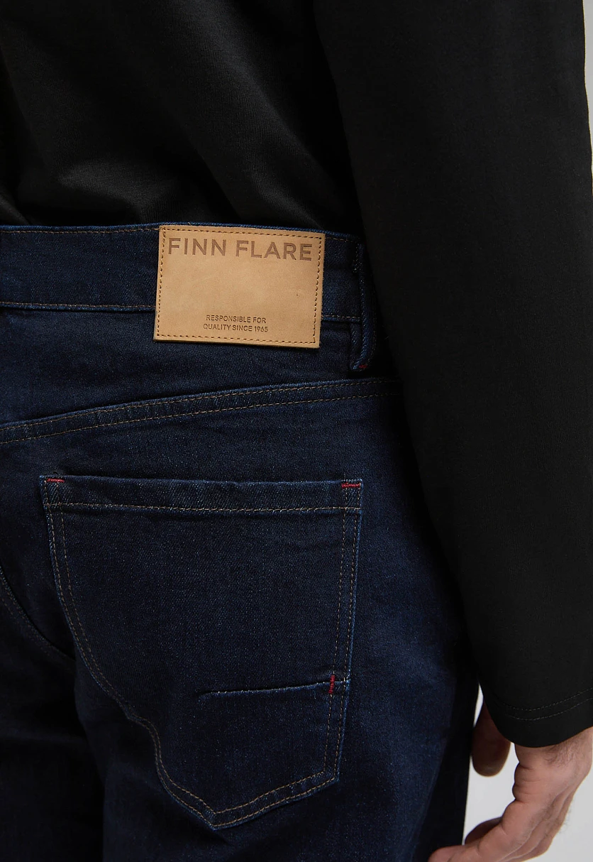 Джинсы tapered fit мужские, Модель B21-25009, Фото №5