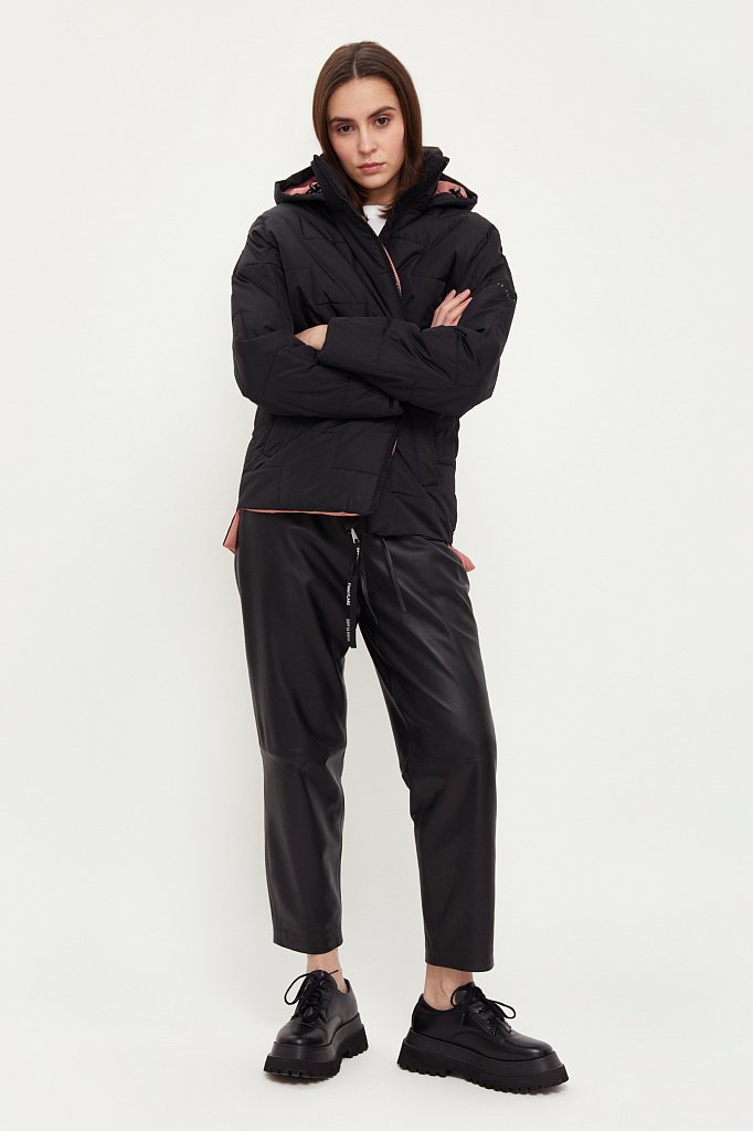 Утепленная женская куртка стеганая, Модель B21-12063, Фото №2