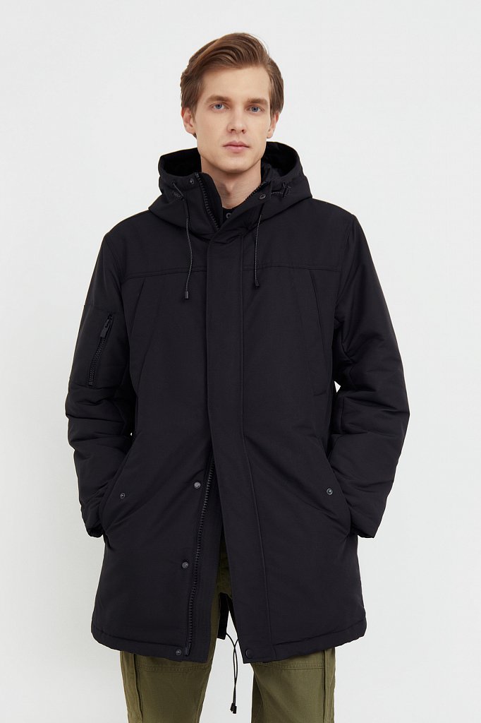 Пальто мужское, Модель B21-22015, Фото №1