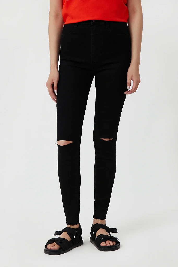 Джинсы skinny fit женские, Модель B21-15015C, Фото №2