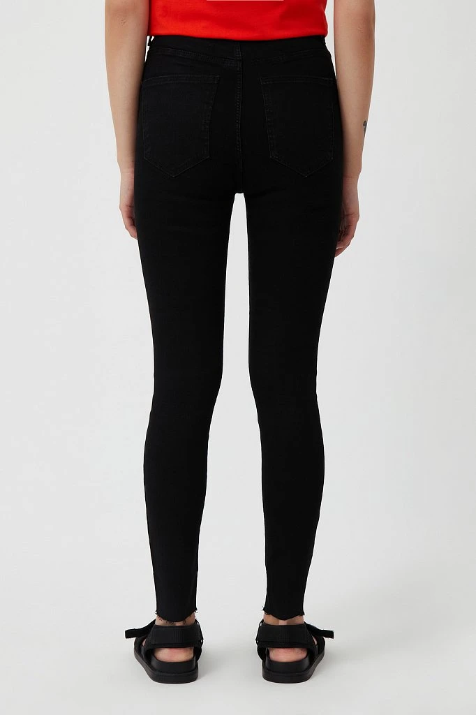 Джинсы skinny fit женские, Модель B21-15015C, Фото №4