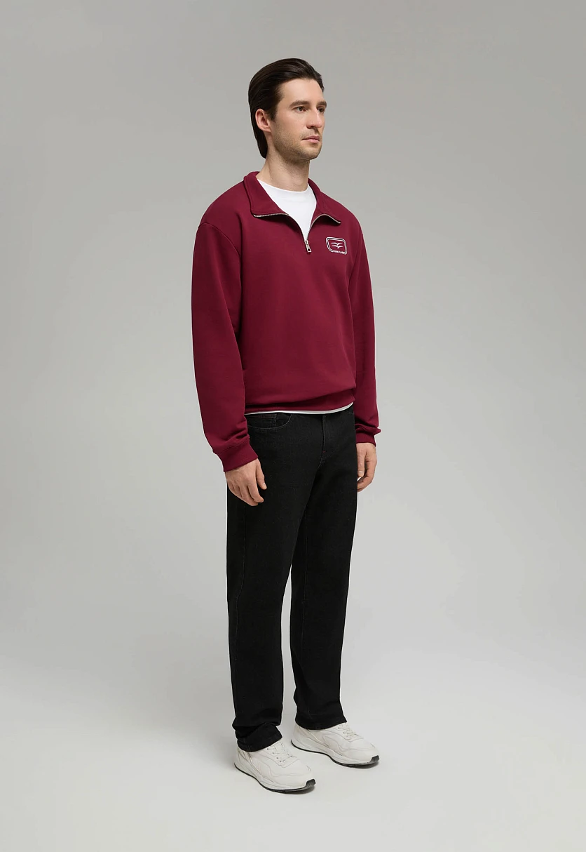 Джинсы tapered fit мужские, Модель B21-25009, Фото №2