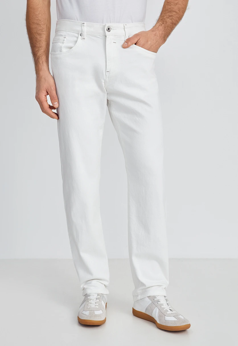 Джинсы tapered fit мужские, Модель B21-25009, Фото №2