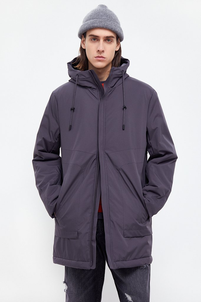 Пальто мужское, Модель B21-21007, Фото №1