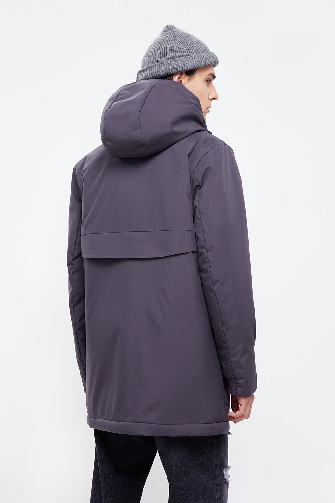 Пальто мужское, Модель B21-21007, Фото №4