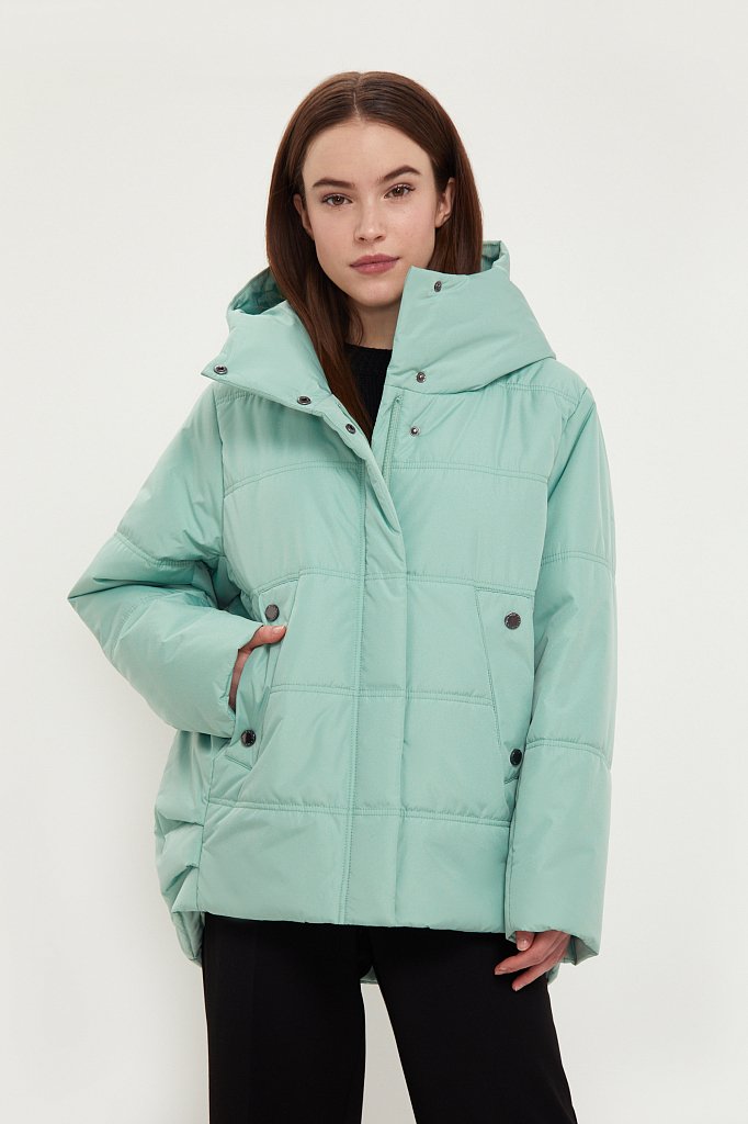 Утепленная куртка женская, Модель B21-12062, Фото №2