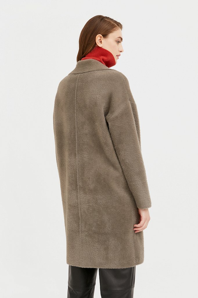 Пальто женское, Модель B21-12121, Фото №4