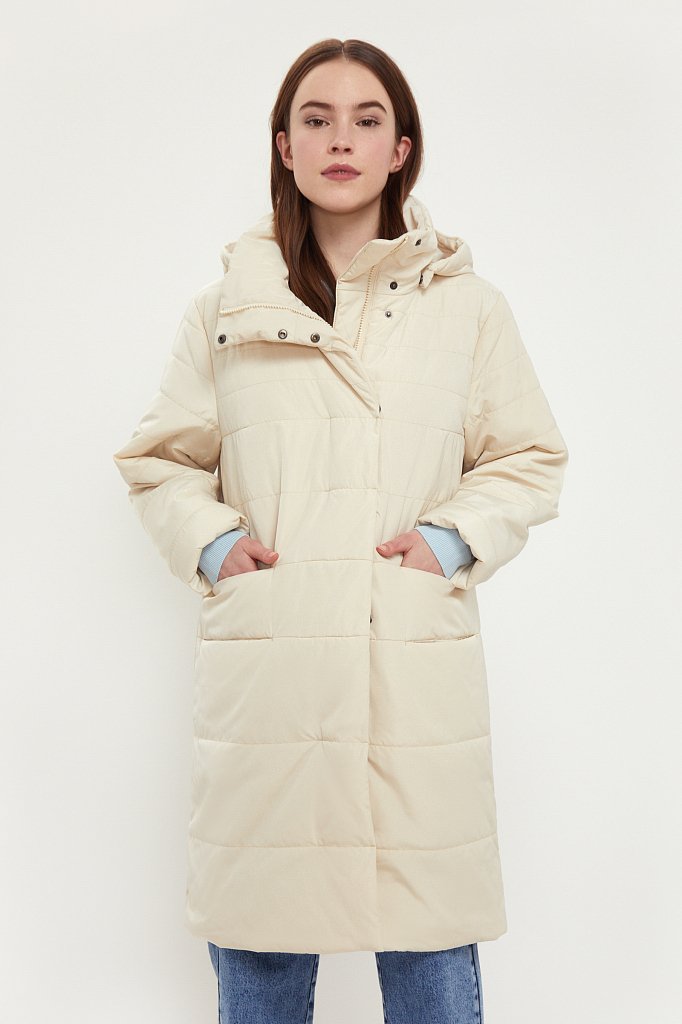 Пальто женское, Модель B21-12002, Фото №2