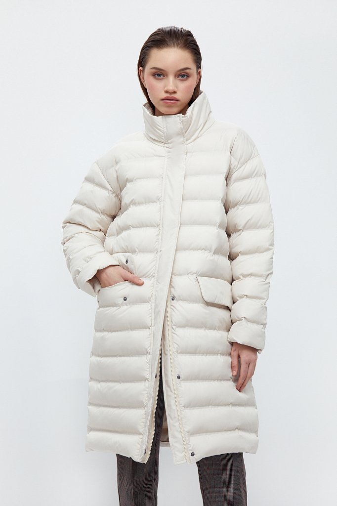 Пальто женское, Модель B21-12043, Фото №1