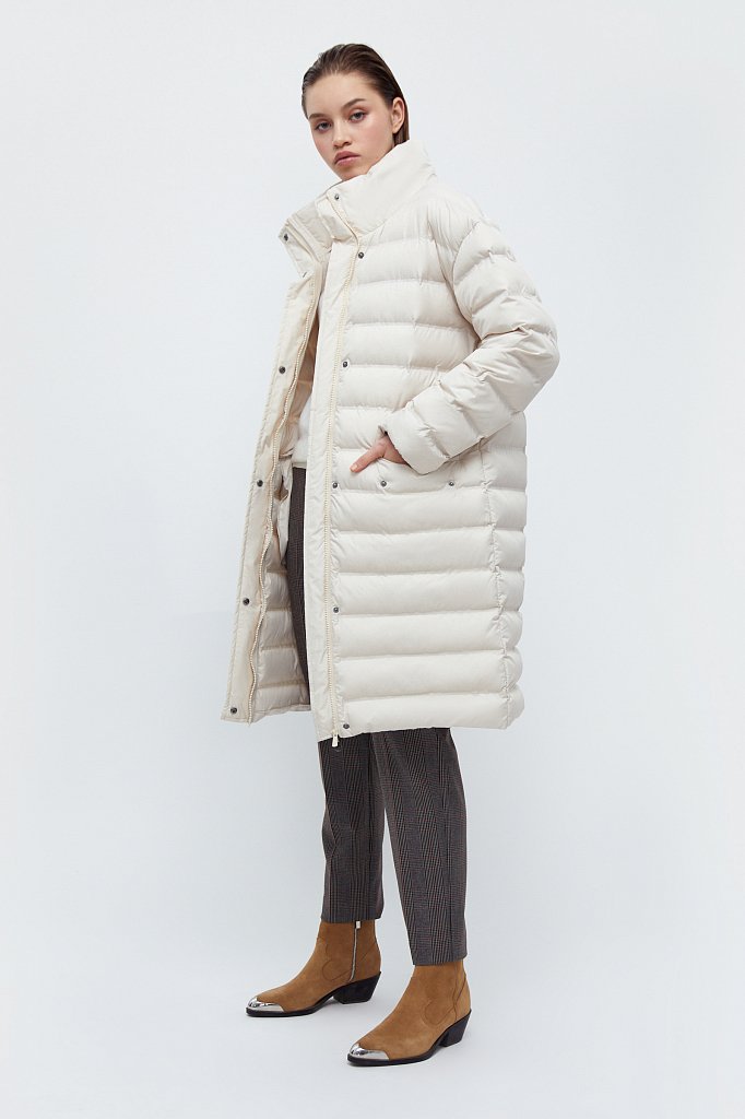 Пальто женское, Модель B21-12043, Фото №2
